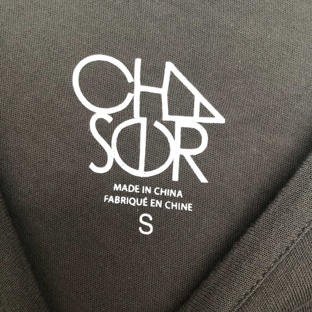 CHASER Police Black Cotton Graphic Band T Shirt - Picture 4 of 5